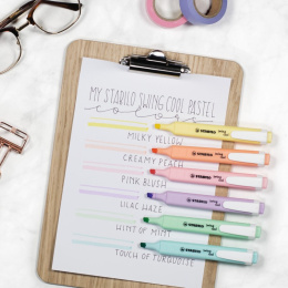 Swing Cool Pastel 4 pcs in the group Pens / Office / Highlighters at Pen Store (112525)