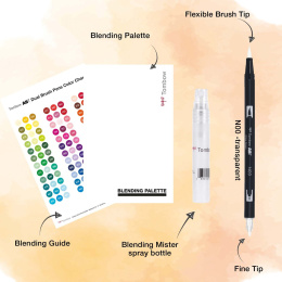 ABT Dual Brush Blending kit in the group Pens / Artist Pens / Brush Pens at Pen Store (112534)