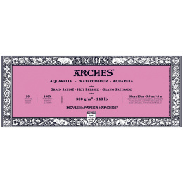 Watercolor block HP 300g 10x25cm in the group Paper & Pads / Artist Pads & Paper / Watercolor Pads at Pen Store (112537)