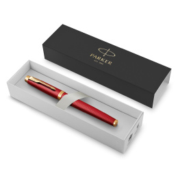 IM Premium Red/Gold Fountain pen in the group Pens / Fine Writing / Fountain Pens at Pen Store (112692_r)