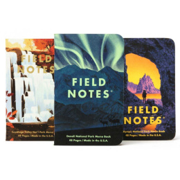 National Parks Serie E 3-Pack in the group Paper & Pads / Note & Memo / Writing & Memo Pads at Pen Store (125128)