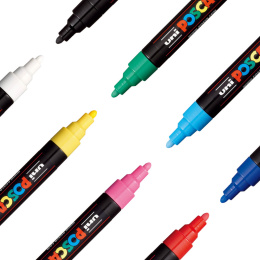 Posca PC-5M Standard Colours 8-set in the group Pens / Artist Pens / Illustration Markers at Pen Store (125148)