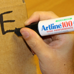 Permanent Marker 100 Black in the group Pens / Office / Markers at Pen Store (125348)