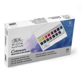Cotman Water Colors Deluxe Sketchers Pocket Box in the group Art Supplies / Artist colours / Watercolor Paint at Pen Store (125826)