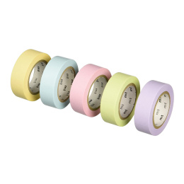 Washi-tape Gift Box Pastel in the group Hobby & Creativity / Hobby Accessories / Washi-tape at Pen Store (126397)