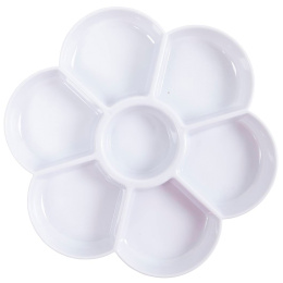Plastic Palette Flower in the group Art Supplies / Studio / Palettes at Pen Store (126472)