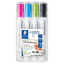 Lumocolor Whiteboard marker 4-pack 2 mm in the group Pens / Office / Whiteboard Markers at Pen Store (126605)