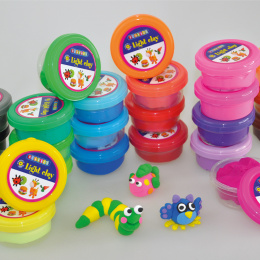 Light clay 24-set in the group Kids / Kids' Paint & Crafts / Modelling Clay for Kids at Pen Store (126837)
