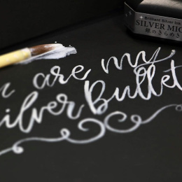 Silver Mica Ink 60 ml in the group Art Supplies / Artist colours / Ink at Pen Store (126927)