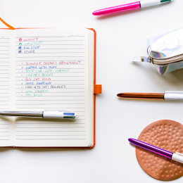 4-Colours Shine Rose Gold Multi Ballpoint Pen in the group Pens / Writing / Multi Pens at Pen Store (126945)