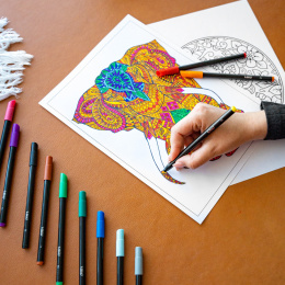 Intensity Colouring Felt pens Set of 24 in the group Pens / Artist Pens / Felt Tip Pens at Pen Store (126946)