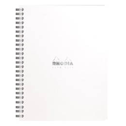 Notebook Spiral White A5 Dotted in the group Paper & Pads / Note & Memo / Writing & Memo Pads at Pen Store (127145)