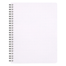 Notebook Spiral White A5 Dotted in the group Paper & Pads / Note & Memo / Writing & Memo Pads at Pen Store (127145)
