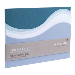River Notepad A5 Greyblue in the group Paper & Pads / Note & Memo / Writing & Memo Pads at Pen Store (127236)