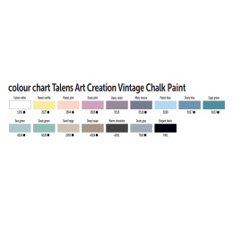 Vintage Chalk Paint 100 ml in the group Hobby & Creativity / Paint / Hobby Paint at Pen Store (127563_r)