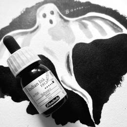 Indian Ink Black 28 ml in the group Art Supplies / Artist colours / Ink at Pen Store (128023)