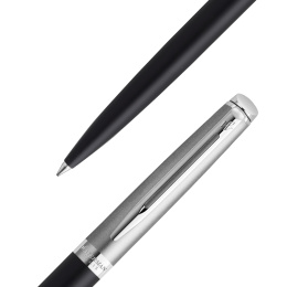 Hémisphère Essential Black/Chrome Ballpoint Pen in the group Pens / Fine Writing / Ballpoint Pens at Pen Store (128028)