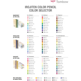 Pencil Irojiten set Seascape in the group Pens / Artist Pens / Colored Pencils at Pen Store (128103)