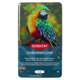 Chromaflow Coloured Pencils Set of 12 in the group Pens / Artist Pens / Colored Pencils at Pen Store (128180)