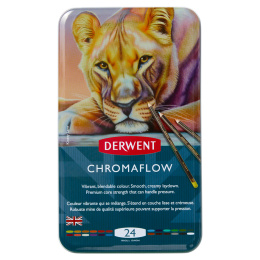 Chromaflow Coloured Pencils Set of 24 in the group Pens / Artist Pens / Colored Pencils at Pen Store (128181)