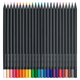 Coloring pencils Black Edition 24-set in the group Pens / Artist Pens / Colored Pencils at Pen Store (128254)