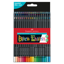Coloring pencils Black Edition 36-set in the group Pens / Artist Pens / Colored Pencils at Pen Store (128255)