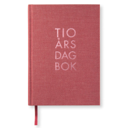 10 Year Journal A5 Red Twist in the group Paper & Pads / Planners / Special Planners at Pen Store (128474)