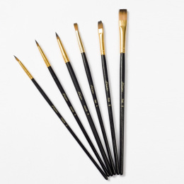 Brushes Basic 6-set in the group Art Supplies / Brushes / Brush Sets at Pen Store (128554)