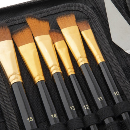 Brush-set in Wallet in the group Art Supplies / Brushes / Brush Sets at Pen Store (128558)