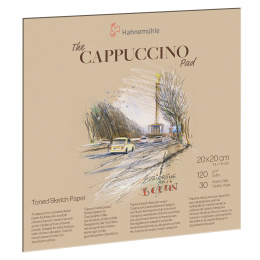 The Cappuccino Pad 20x20 cm 120g in the group Paper & Pads / Artist Pads & Paper / Colored Papers at Pen Store (128674)