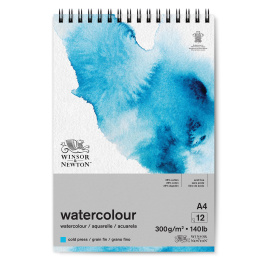 Watercolour Pad Spiral A4 300g in the group Paper & Pads / Artist Pads & Paper / Watercolor Pads at Pen Store (128699)