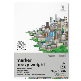 Marker Pad Heavyweight A4 160g in the group Paper & Pads / Artist Pads & Paper / Marker Pads at Pen Store (128713)