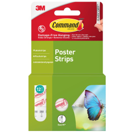 Command Poster Strips in the group Hobby & Creativity / Organize / Frames / Picture hanging at Pen Store (128718)