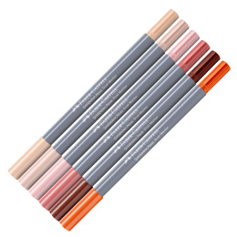 Goldfaber Aqua Dual Marker Set of 6 Portrait in the group Pens / Artist Pens / Illustration Markers at Pen Store (128730)