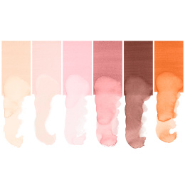 Goldfaber Aqua Dual Marker Set of 6 Portrait in the group Pens / Artist Pens / Illustration Markers at Pen Store (128730)