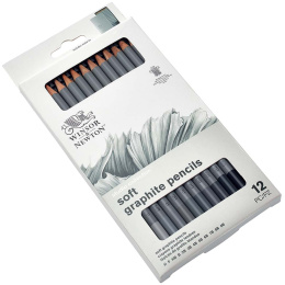 Studio Collection Graphite Pencils Soft Set of 12 in the group Art Supplies / Crayons & Graphite / Graphite & Pencils at Pen Store (128759)