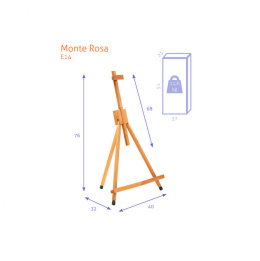 Monte Rosa Table Easel in the group Art Supplies / Studio / Easels at Pen Store (128784)