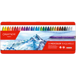 Neocolor II Aquarelle 30-set in the group Art Supplies / Crayons & Graphite / Pastel Crayons at Pen Store (128897)