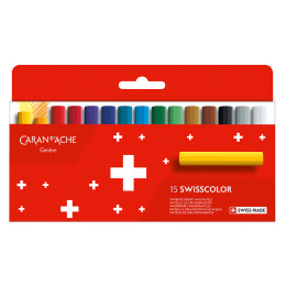 Swisscolor Pastel crayons 15-set in the group Art Supplies / Crayons & Graphite / Pastel Crayons at Pen Store (128914)