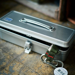 T320 Trunk Shape Toolbox Silver in the group Hobby & Creativity / Organize / Storage at Pen Store (128963)