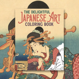 The Delightful Japanese Art Colouring Book in the group Hobby & Creativity / Books / Adult Coloring Books at Pen Store (129242)