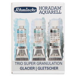 Horadam Super Granulation Set Glacier in the group Art Supplies / Colors / Watercolor Paint at Pen Store (129299)