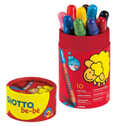 Be-bè Super Large Pencil Set of 10 in the group Kids / Kids' Pens / Coloring Pencils for Kids at Pen Store (129307)