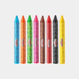 Jumbo Crayons 8-set in the group Kids / Kids' Pens / Crayons for Kids at Pen Store (129341)