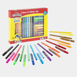 Colour & Glitter 24-set in the group Kids / Kids' Pens / Felt Tip Pens for Kids at Pen Store (129344)