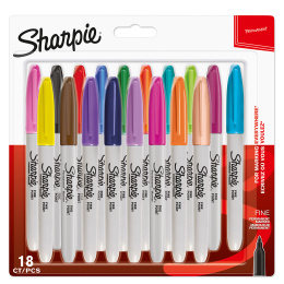 Fine Marker Set of 18 in the group Pens / Artist Pens / Felt Tip Pens at Pen Store (129488)