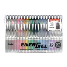 Energel Deluxe RTX Rollerball 07 Pack of 20 in the group Pens / Writing / Gel Pens at Pen Store (129493)