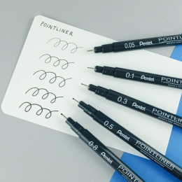 Pointliner Set of 5 in the group Pens / Writing / Fineliners at Pen Store (129511)