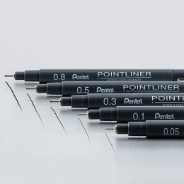 Pointliner Set of 5 in the group Pens / Writing / Fineliners at Pen Store (129511)