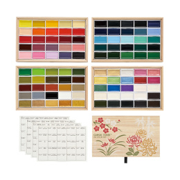 Gansai Tambi Aquarelle Set of 100 in the group Art Supplies / Artist colours / Watercolor Paint / Watercolor pans at Pen Store (129541)